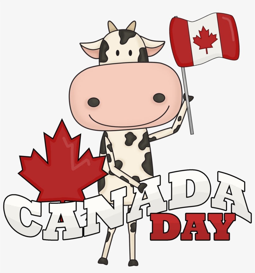Watercolor Farm Animal Clipart, Cow, Pig, Baby Chick, - Clip Art Canada Day, transparent png #2492504