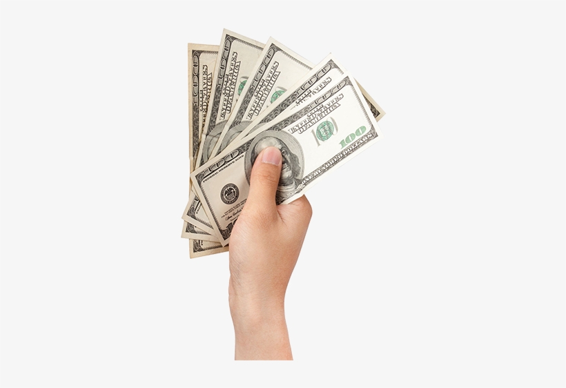 Money In Hand Png, transparent png #2493006