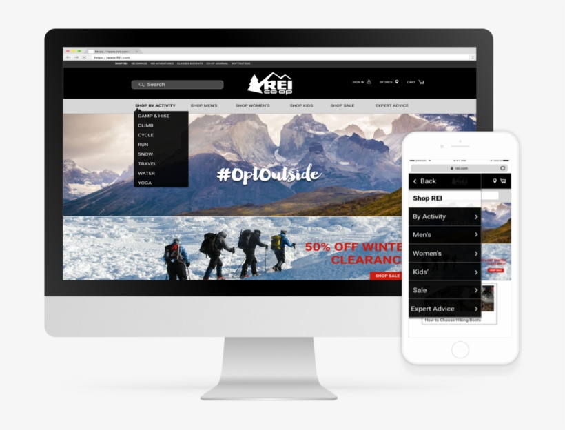 Rei Responsive Web Design, transparent png #2493302