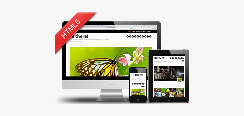 Lawyers Responsive Web Template - Smartphone, transparent png #2493325