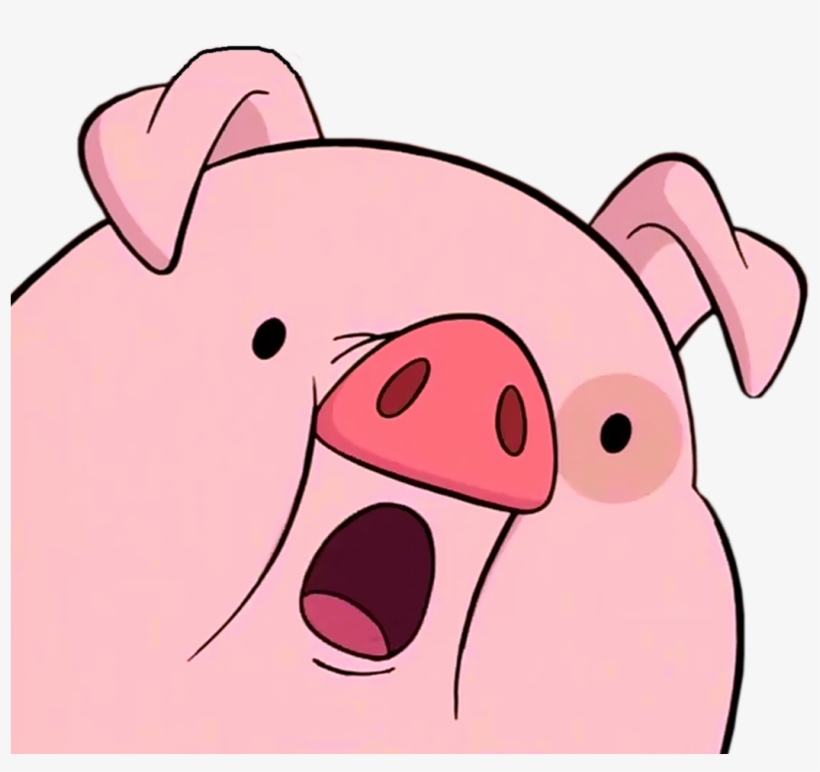 S1e7 Waddles Shock Transparent - Waddles Gravity Falls Icons, transparent png #2493327
