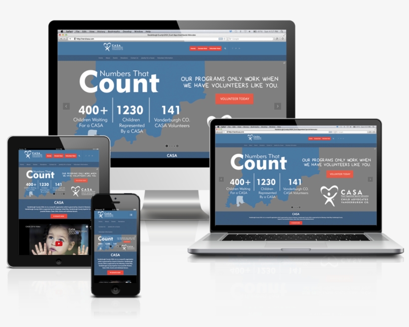Casa Vanderburgh County Responsive Website Design - West Metal Sales, transparent png #2493553