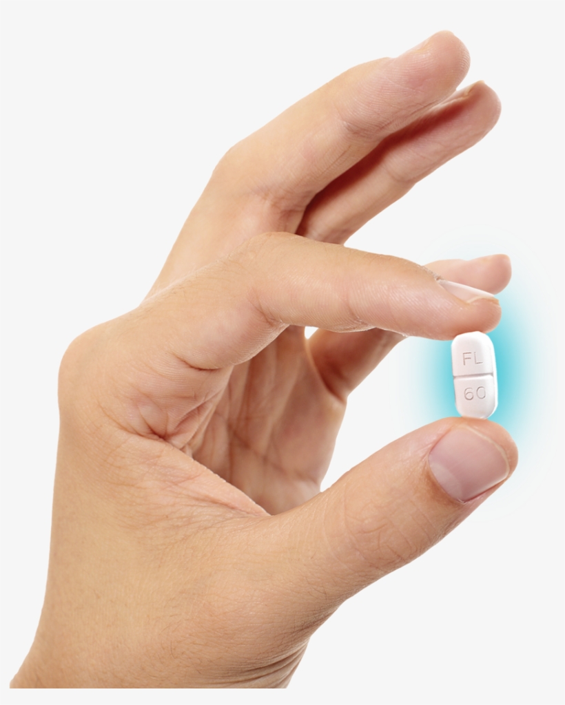 One Tablet Per Day - Tablet Medicine In Hand, transparent png #2493737