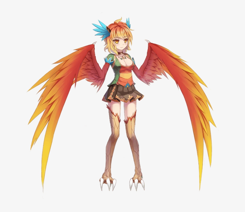 Regarded By Hindu Lore As The King Of All Birds And - Harpy Monster Musume, transparent png #2493863