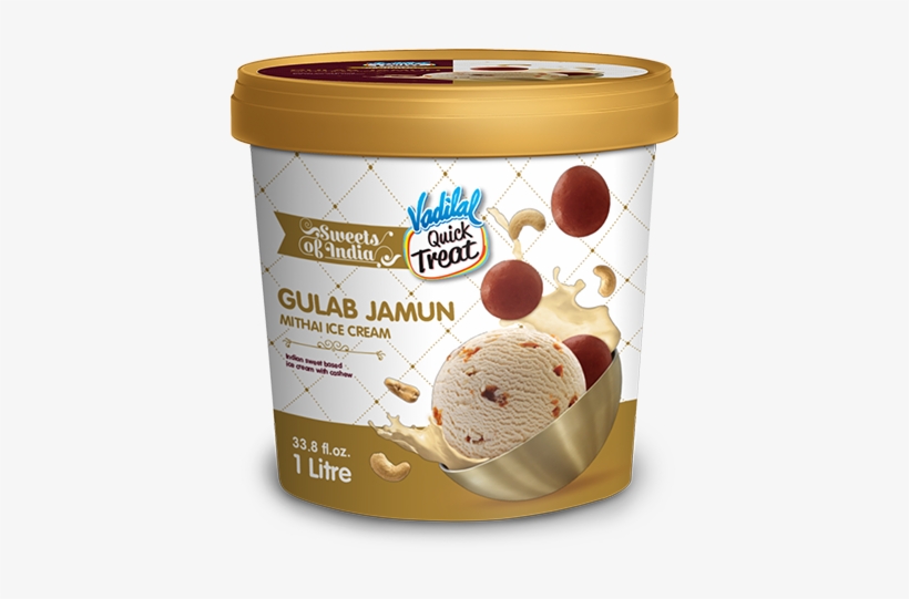Gulab Jamun - Vadilal Gulab Jamun Ice Cream, transparent png #2494503