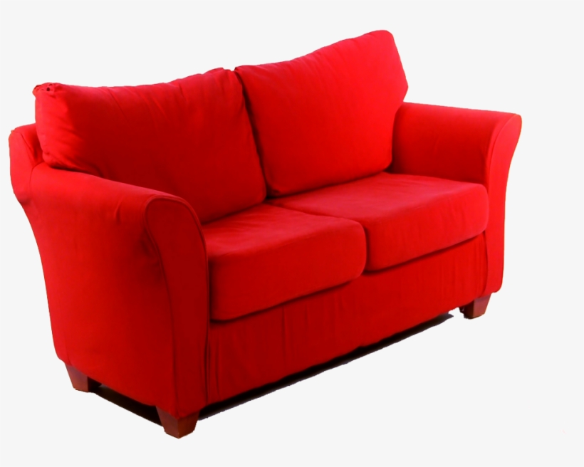 Attractive Red Sofa In Furnitures Fresh Couch Campaign - Red Sofa, transparent png #2494504