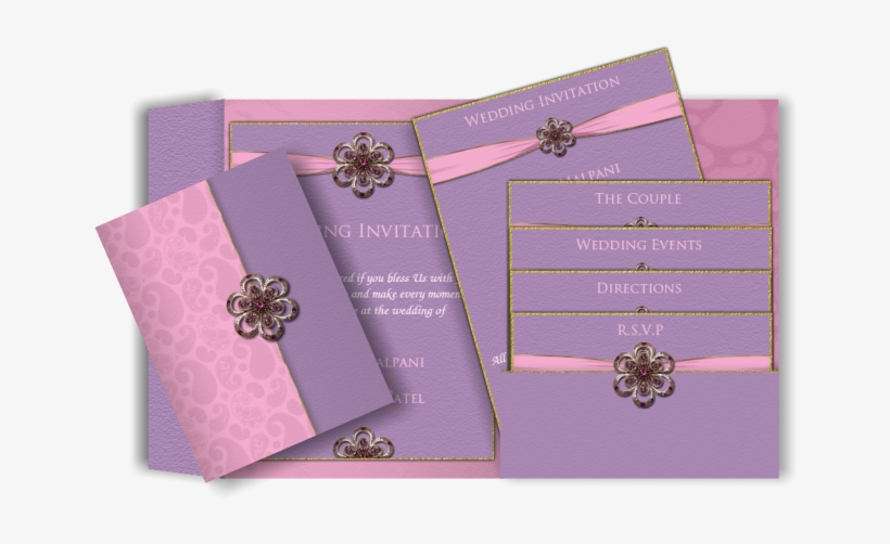 Need To Include A Religious Wedding Symbol For Your - Invitation Card Cover Design, transparent png #2494563