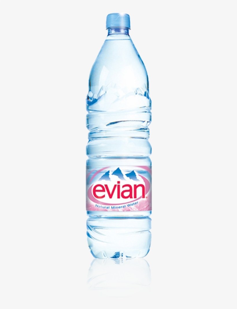 Evian Mineral Water Delivery London - Water, transparent png #2494848