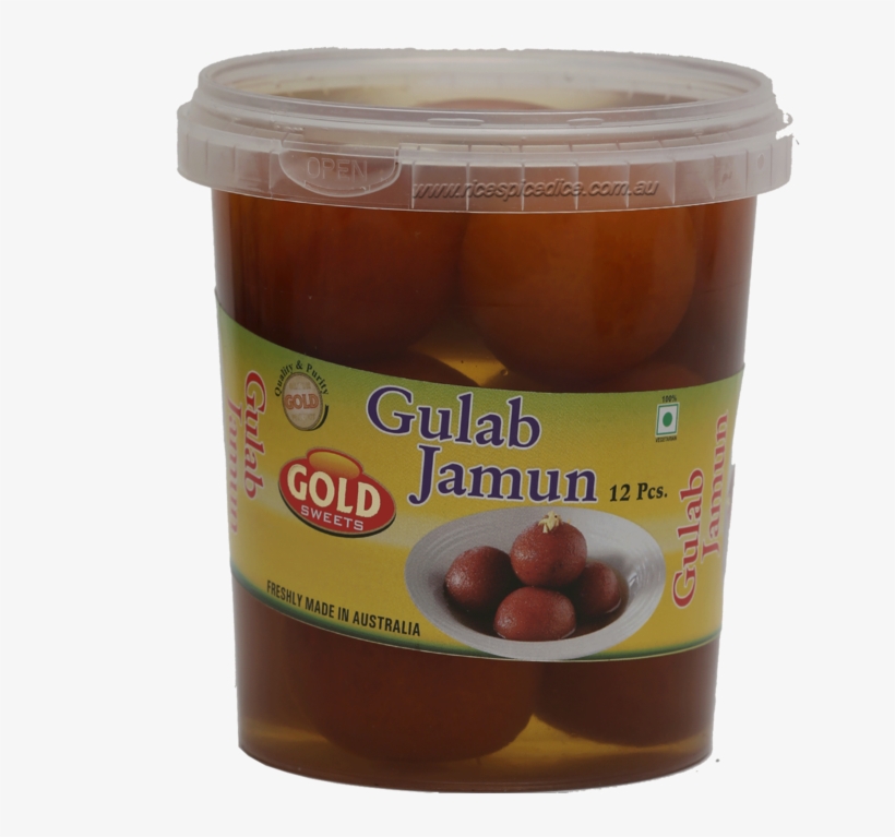 Gold Sweets Gulab Jamun 1kg - Gulab Jamun, transparent png #2494959