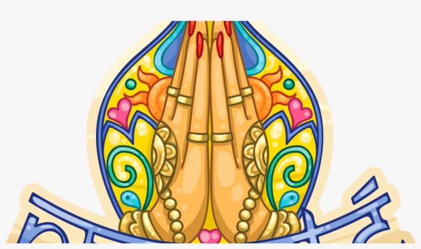 Namaste Png, transparent png #2495109