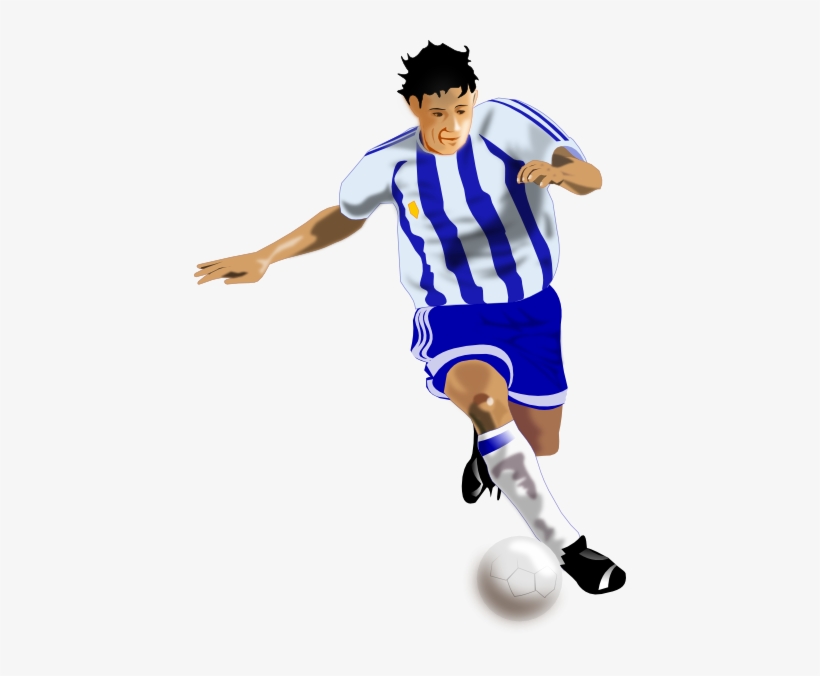 A Football Player Clip Art - Football, transparent png #2495120