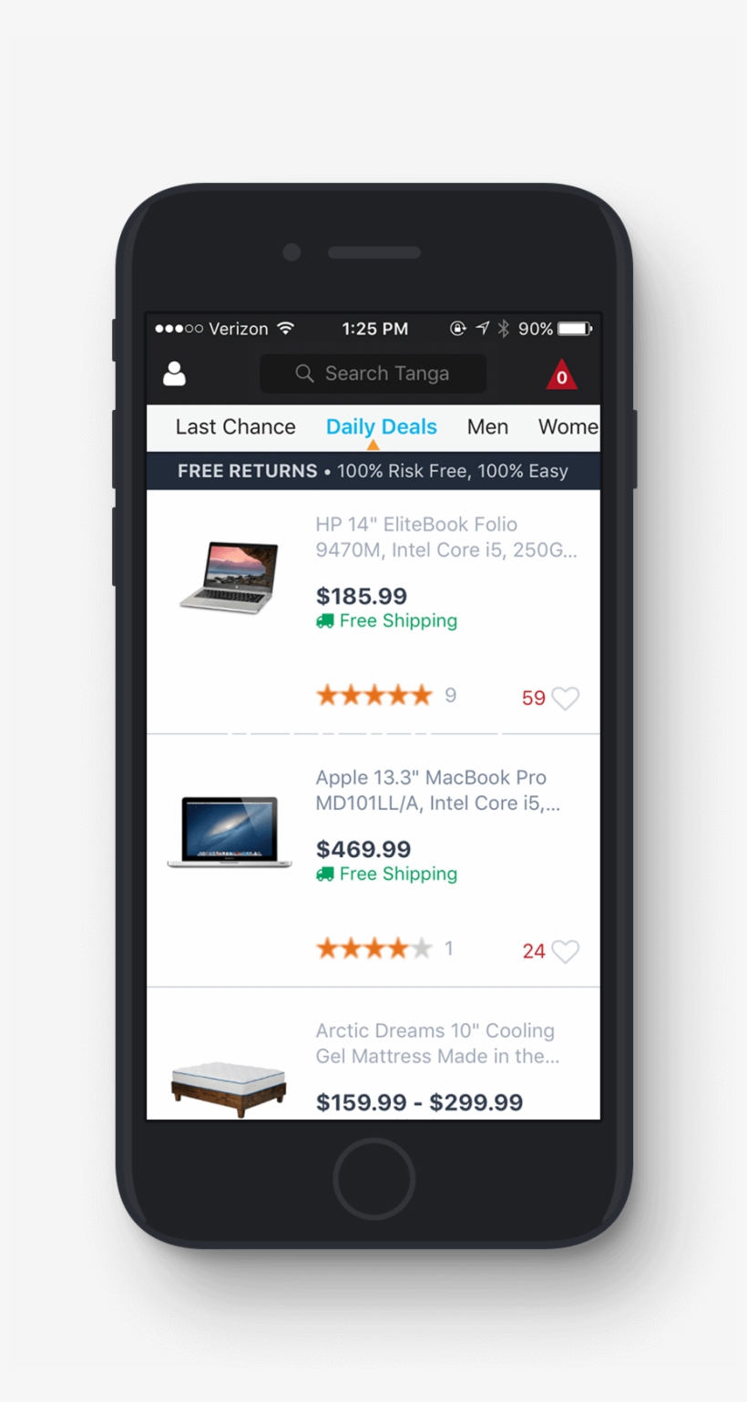 Get The Tanga App - Mobile Phone, transparent png #2495343