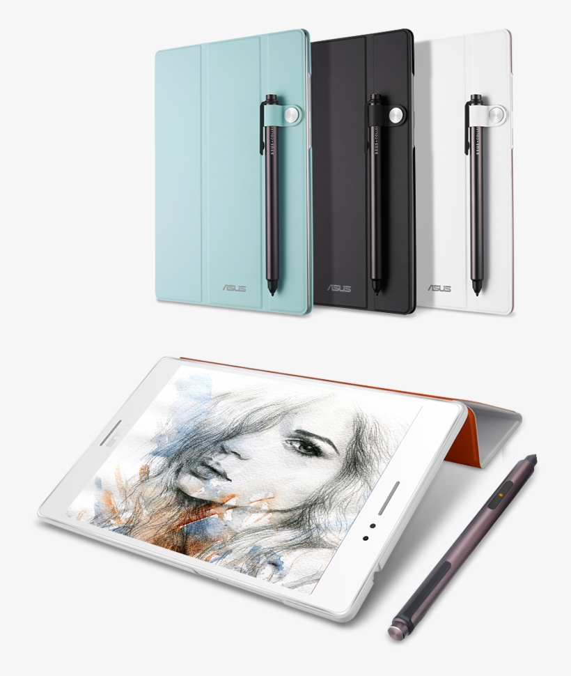 Colors With Exquisite Textured Finishes For Expressing - Asus Zenpad S 8.0, transparent png #2495467