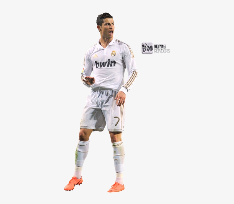 Cristiano Ronaldo Png - Ronaldo White Screen, transparent png #2495574