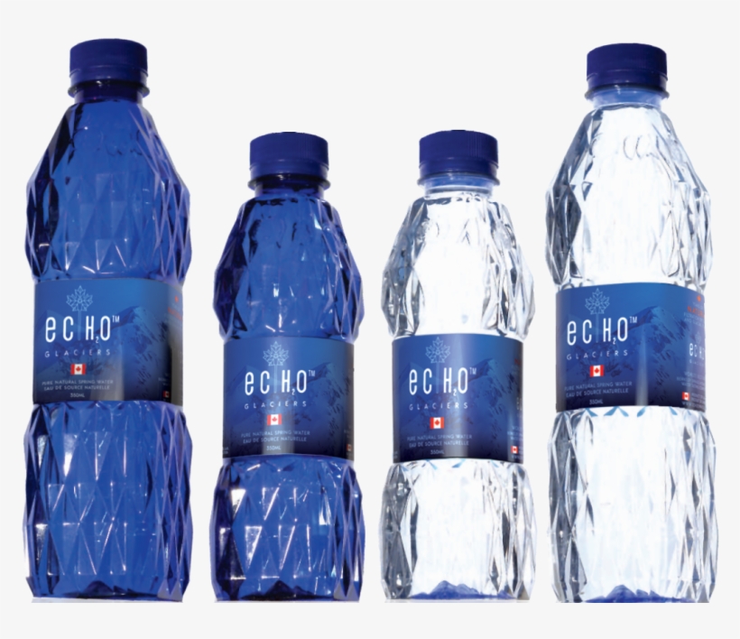 Ech2o Glaciers Tm - Bottle, transparent png #2495576