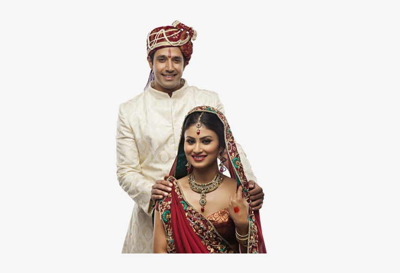 Indian Wedding Couple Png, transparent png #2495825