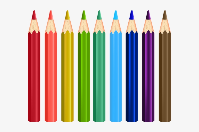 Pencils Png Clip Art Image Gallery - Colored Pencils Clipart Transparent, transparent png #2495913