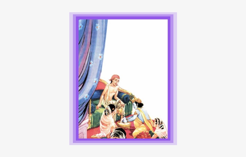 On Hearing This Sudama Felt Very Hurt & Said, "what - Krishna And His Friend Sudama, transparent png #2497150
