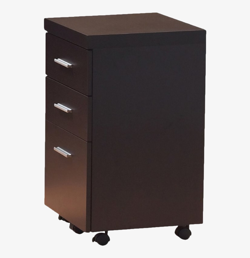 Coaster Home Office File Cabinet In Cappuccino Finish, transparent png #2497174
