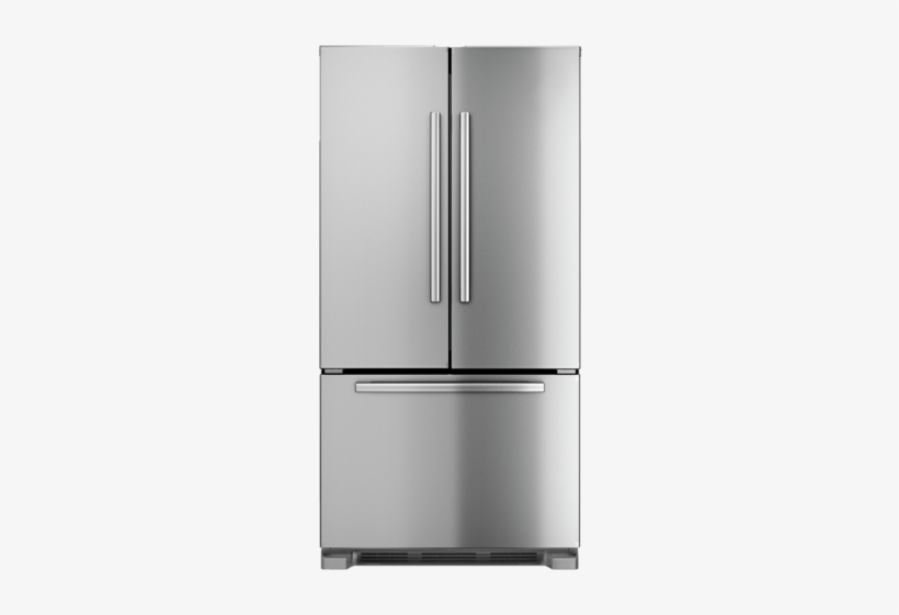 36" Counter Depth French Door Bottom Freezer 800 Series - Bosch French Door Fridge Freezer, transparent png #2497206