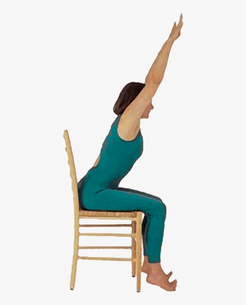 Chair Yoga Clipart - Clip Art For Chair Yoga, transparent png #2497381