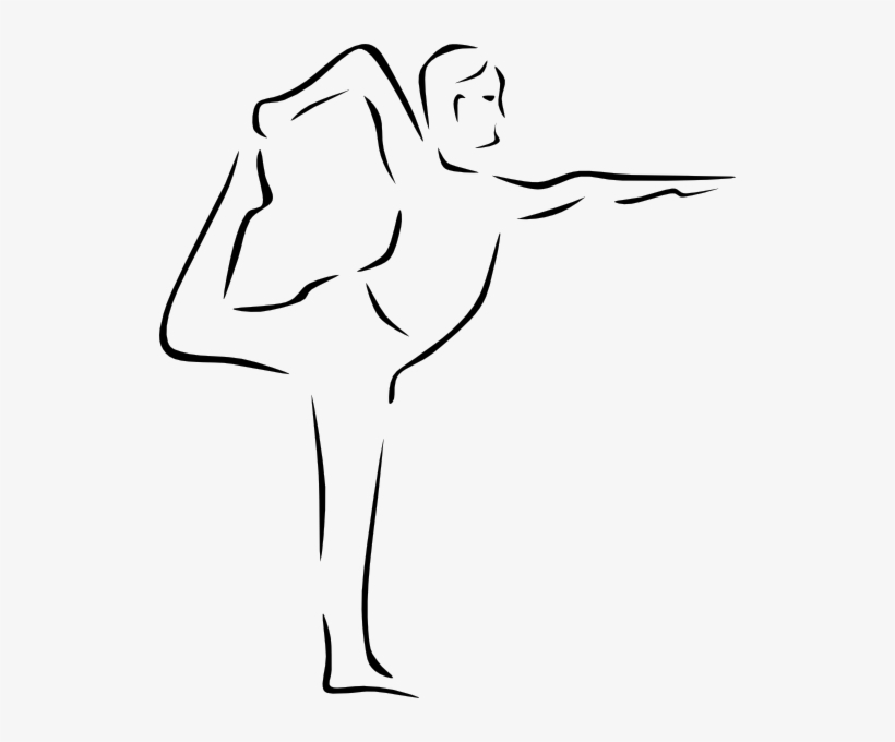Yoga Poses Stylized Svg Clip Arts 528 X 600 Px, transparent png #2497426