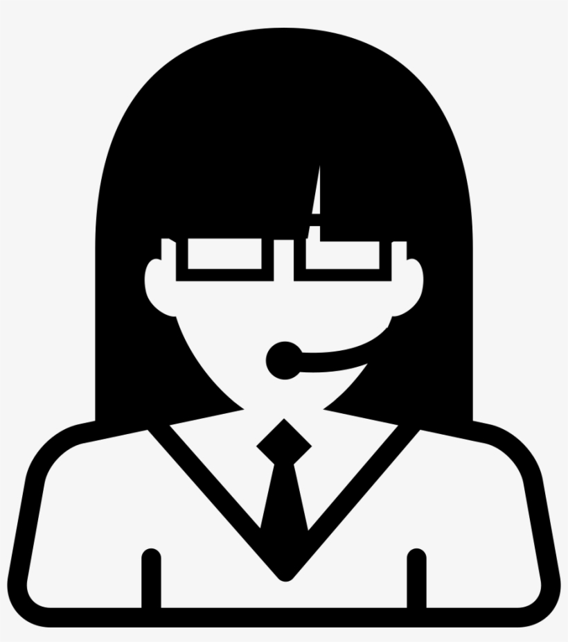 Call Center Girl Comments - Cartoon Girl Thinking Png, transparent png #2497747