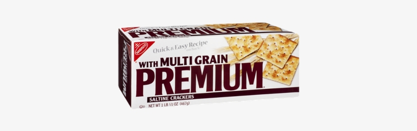 Nabisco Premium Multi Grain Saltine Crackers, transparent png #2498134