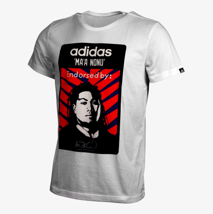 47003 All Blacks Mens Maa Nonu White T - Active Shirt, transparent png #2498304