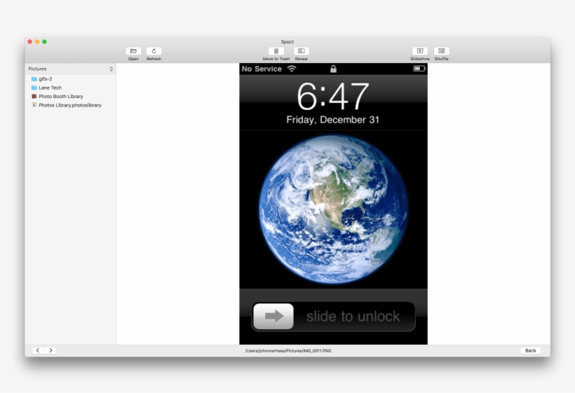 Previewing An Image In Spect - Iphone 2g Fake, transparent png #2499072