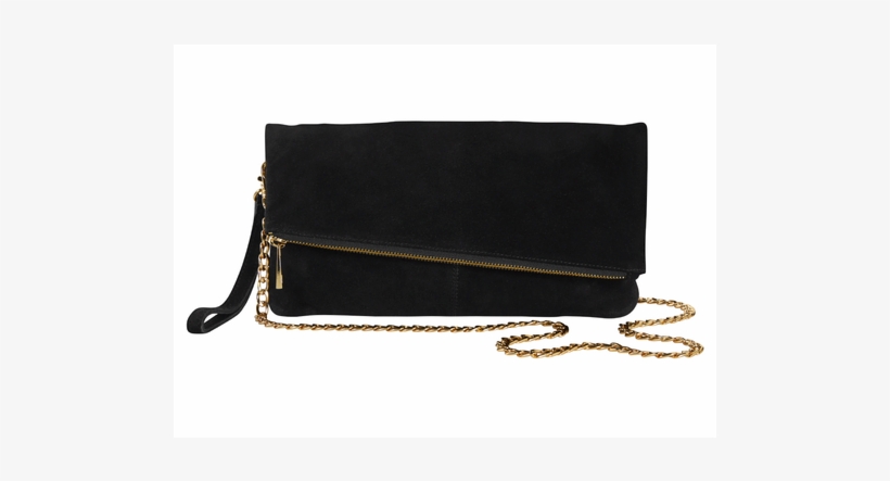 Ladies' Bag, Black Clutch - Handbag, transparent png #2499366