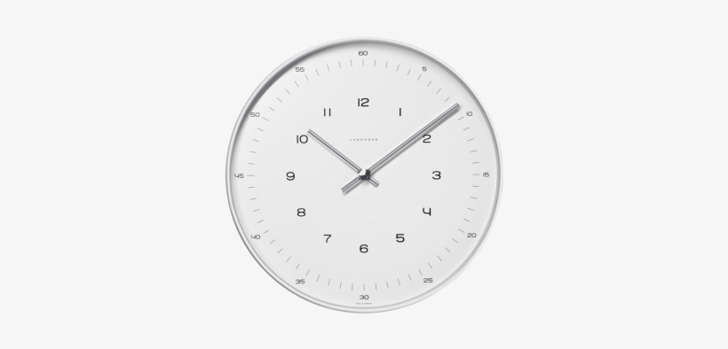 Max Bill Wall Clock Rc - Max Bill Wall Clock With Numbers, transparent png #2499367