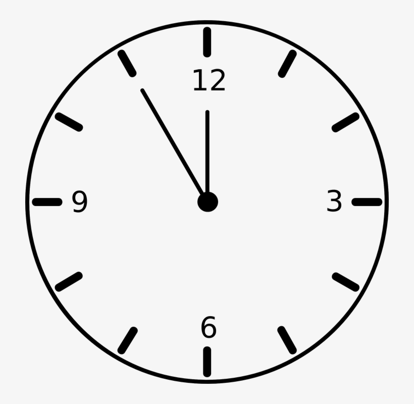 Svg Transparent Stock Clocks Clipart Morning - Png Clock, transparent png #2499426