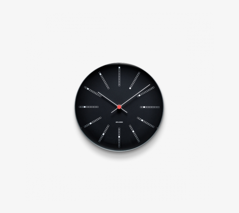Bankers 21 Cm - Arne Jacobsen Bankers Wall Clock, transparent png #2499490