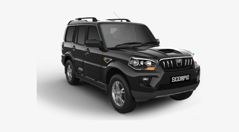 Mahindra Scorpio 4x4 - Scorpio Car Black Colour Price, transparent png #2499637