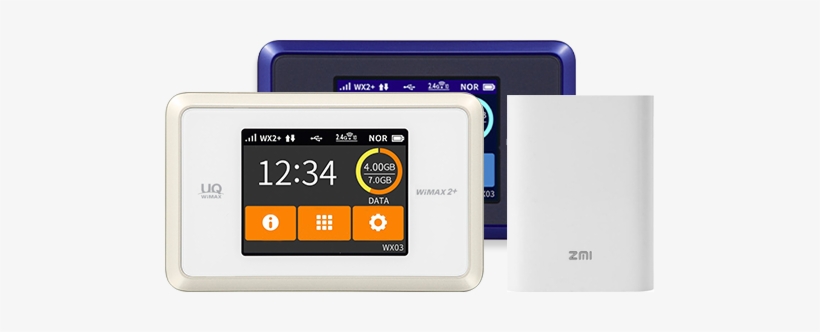 Wifi - Uq Wx03 Speed Wi-fi Next ケース モバイル ルーター 保護 フィルム 付 (ライトグレー), transparent png #250133