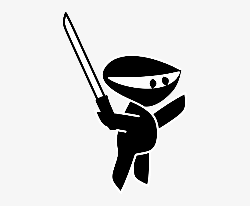 How To Set Use Attacking Ninja Svg Vector, transparent png #250353