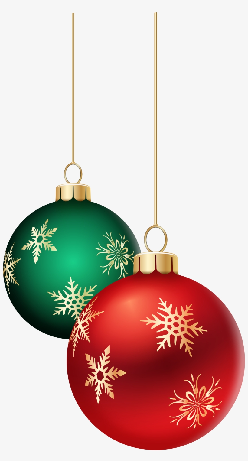 Clip Art Free Library Hanging Balls Transparent Png - Transparent Christmas Art, transparent png #250428