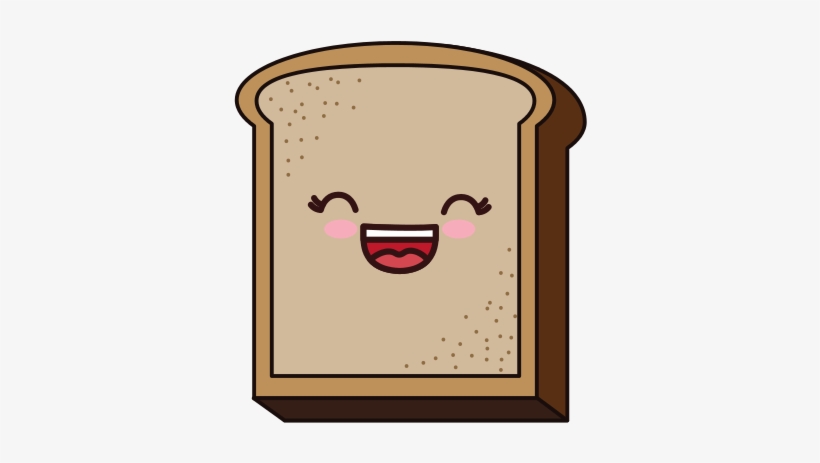 Kawaii Bread Icon - Kawaii Bread, transparent png #250449