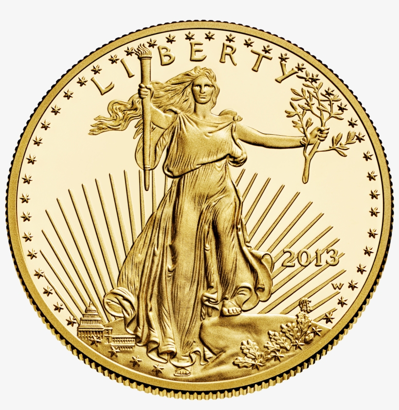 Gold Eagle Coins, transparent png #250853