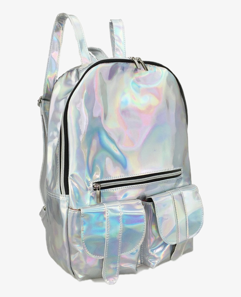 Holographic Tumblr Vaporwave Png Pngtumblr Pngs Holo - Hoxis Gammaray Rainbow Hologram Backpack Bling Glitter, transparent png #251087