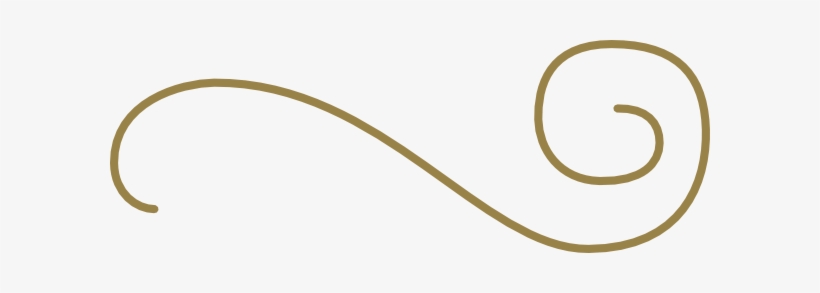 Decorative Line Gold Png Transparent Images Png All - Gold Squiggle Png, transparent png #251133