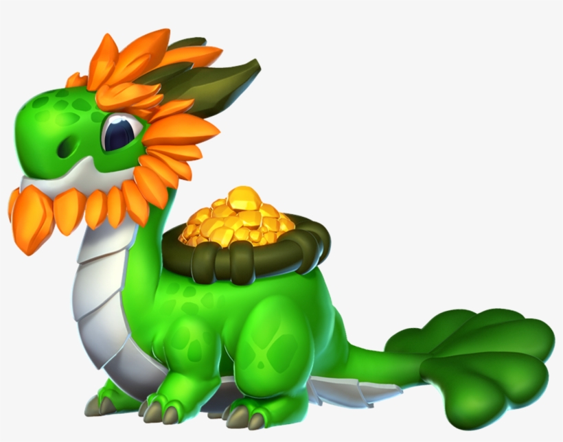 Shamrock Dragon - Дракон Shamrock, transparent png #251150