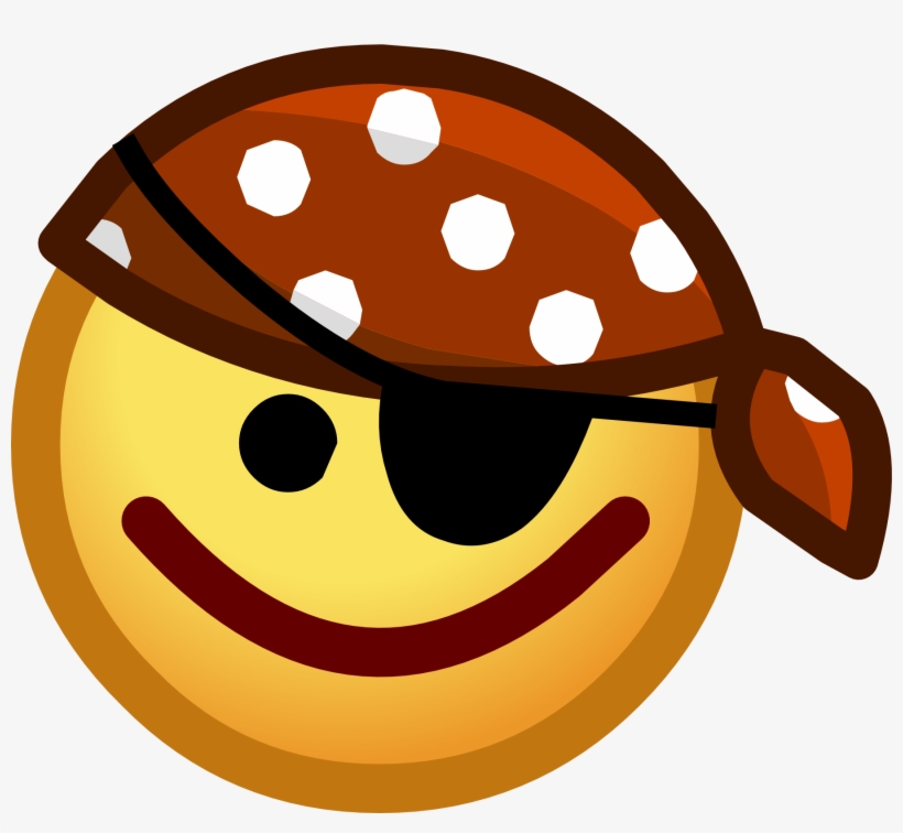 List Of Emoticons - Emoji De Pirata, transparent png #251196