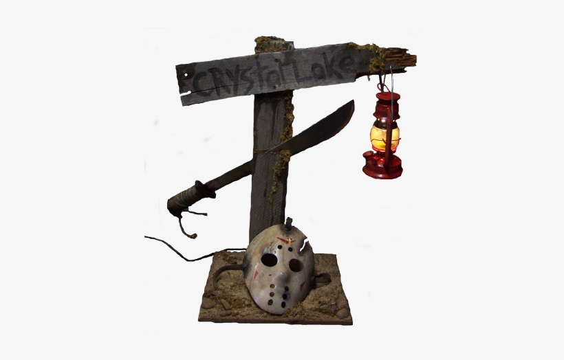 Just Over 27” High And A 14” X 14” Base, This Display - Friday The 13th Jason Display, transparent png #251354
