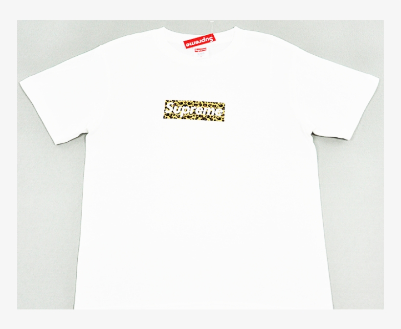 Supreme Leopard Print Box Logo, transparent png #251427