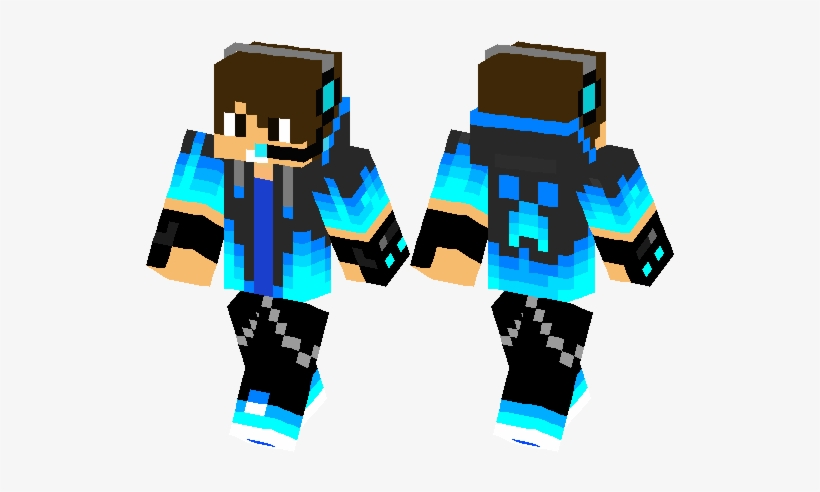 Cool Fire Skin Minecraft, transparent png #251664