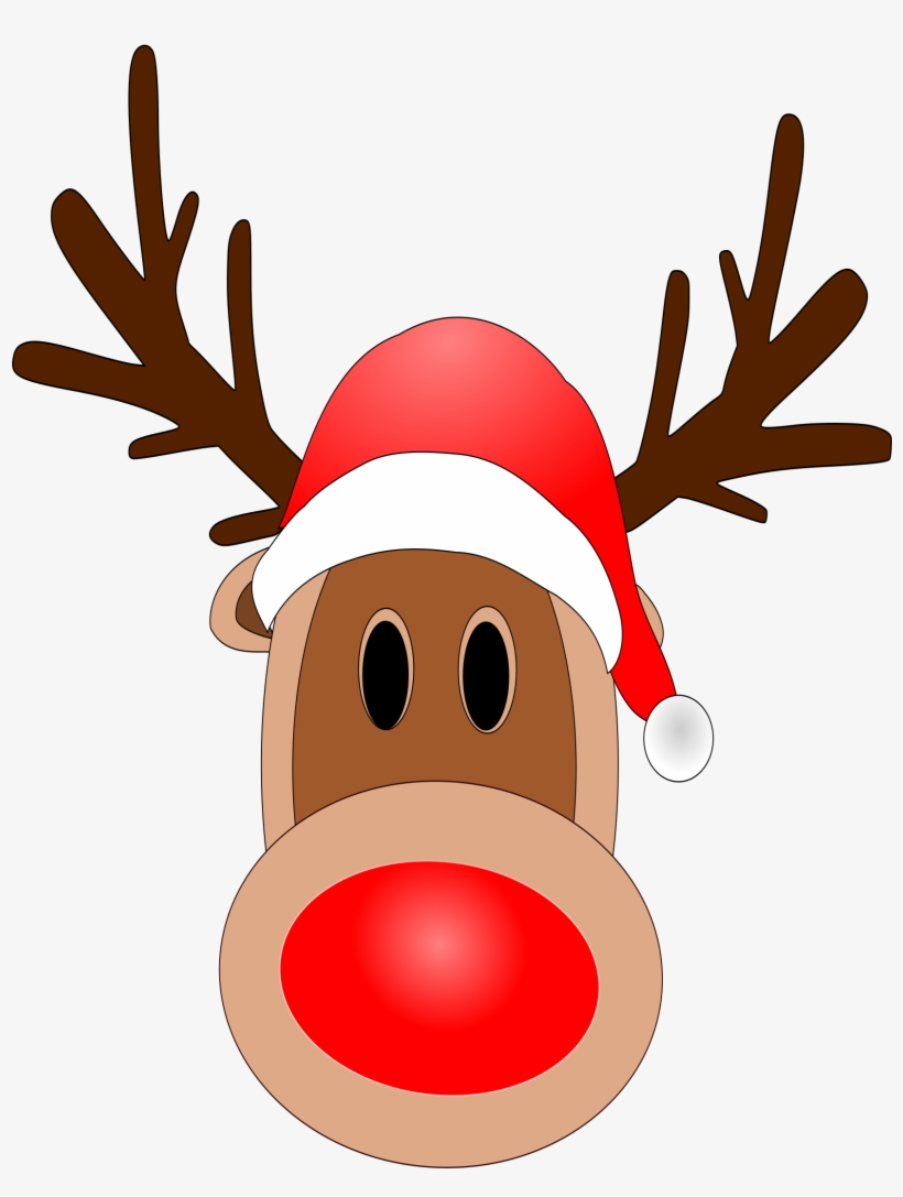 Free Reindeer Noses Cliparts, Download Free Clip Art, - Renifer Clipart, transparent png #252098