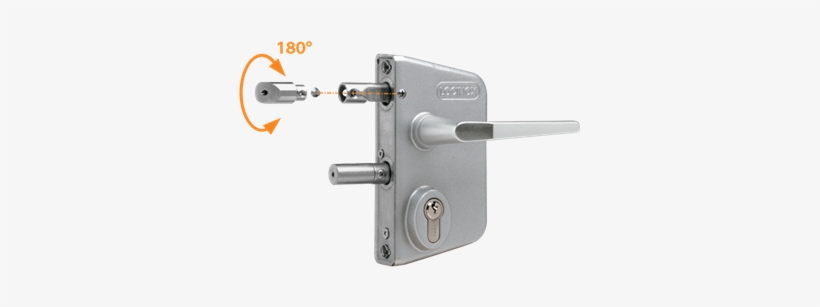 Industrial Lock - Metal Gate Locks, transparent png #252416