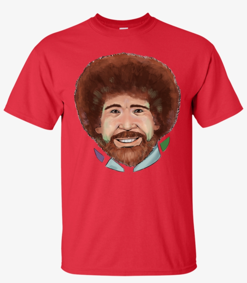 Bob Ross Shirt - Men's Tops Tees Fashion Game Of Thrones House Of Stark, transparent png #252658
